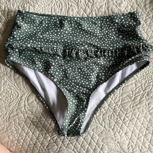 Graham Swim bottoms, high waisted.
